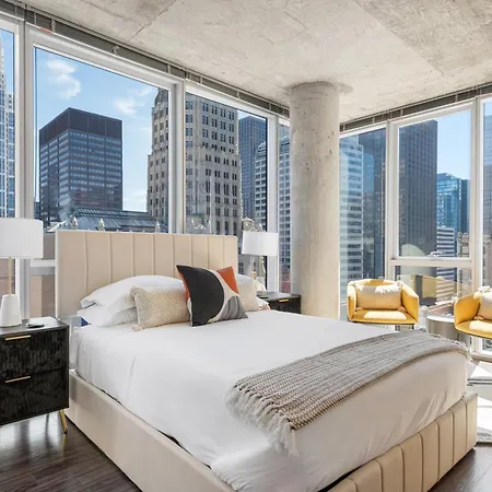 Linea Luxury Living With Indoor Pool And Rooftop Views In The Loop Chicago Exterior photo