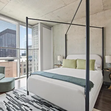 Linea Luxury Living With Indoor Pool And Rooftop Views In The Loop Chicago Exterior photo
