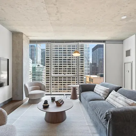 Linea Luxury Living With Indoor Pool And Rooftop Views In The Loop Chicago Exterior photo