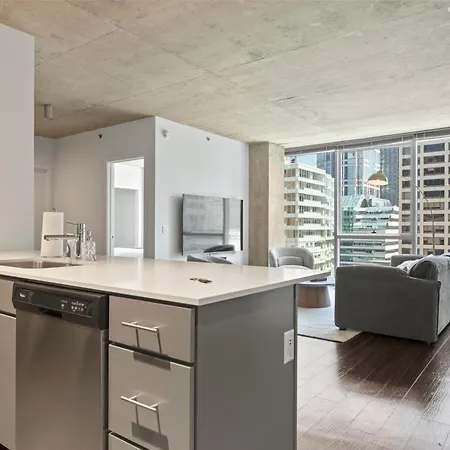 Linea Luxury Living With Indoor Pool And Rooftop Views In The Loop Chicago Exterior photo