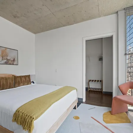 Linea Luxury Living With Indoor Pool And Rooftop Views In The Loop Chicago Exterior photo