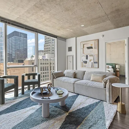 Linea Luxury Living With Indoor Pool And Rooftop Views In The Loop Chicago Exterior photo