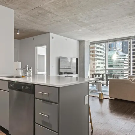 Linea Luxury Living With Indoor Pool And Rooftop Views In The Loop Chicago Exterior photo