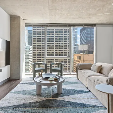 Linea Luxury Living With Indoor Pool And Rooftop Views In The Loop Chicago Exterior photo