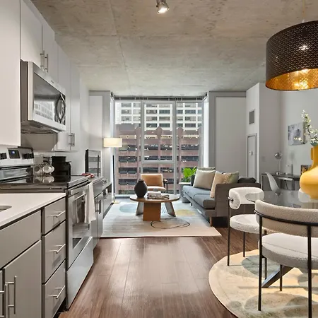 Linea Luxury Living With Indoor Pool And Rooftop Views In The Loop Chicago Exterior photo