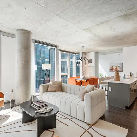 Linea Luxury Living With Indoor Pool And Rooftop Views In The Loop Chicago Exterior photo